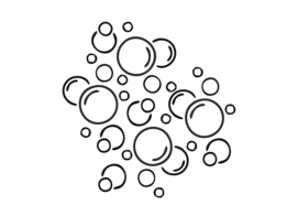 ≈ 80-100 lavages de cheveux