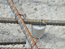 Entretoises en béton / profilés en ciment extrudé