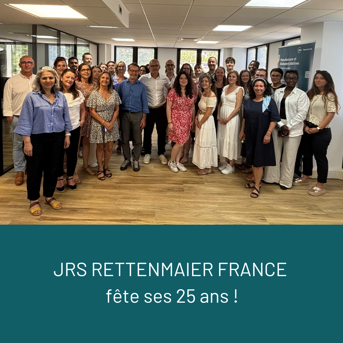 JRS RETTENMAIER FRANCE fête ses 25 ans 