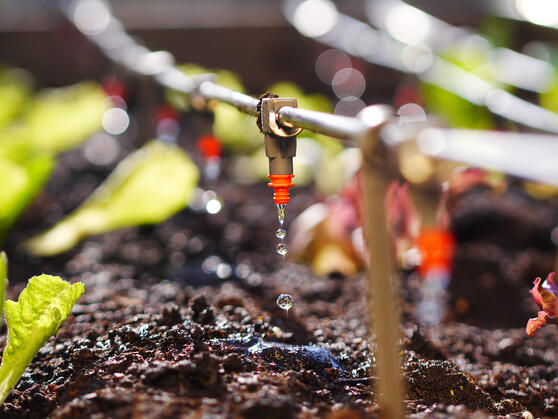 Solutions JRS Fiber pour une meilleure dissolution des engrais en poudre.