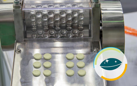 Éviter l'adhérence au moule à comprimés avec JRS LUBRITAB®.