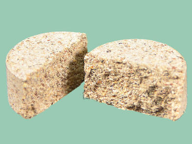 Des tablettes de fertilisant parfaites avec JRS Fiber Solutions