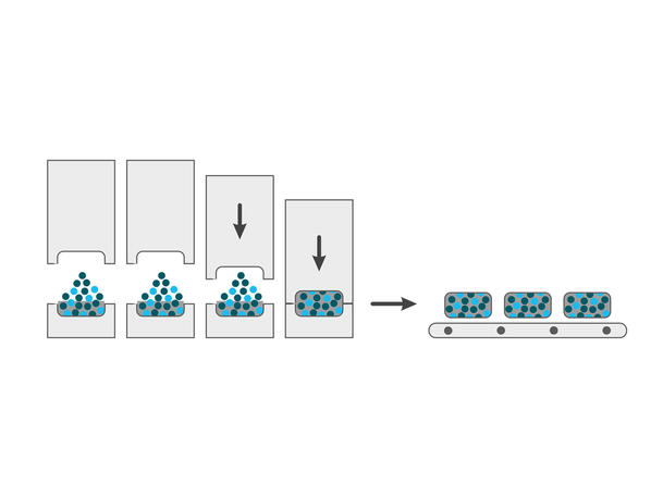 Solutions JRS Fiber pour le processus de fabrication de comprimés