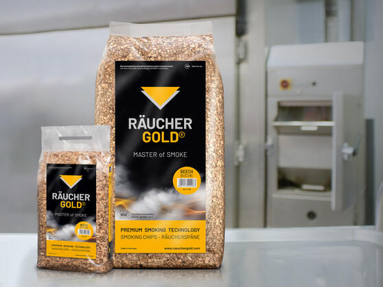 Original RÄUCHERGOLD® pour un fumage sans danger pour les aliments
