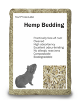 Litière en chanvre Private Label